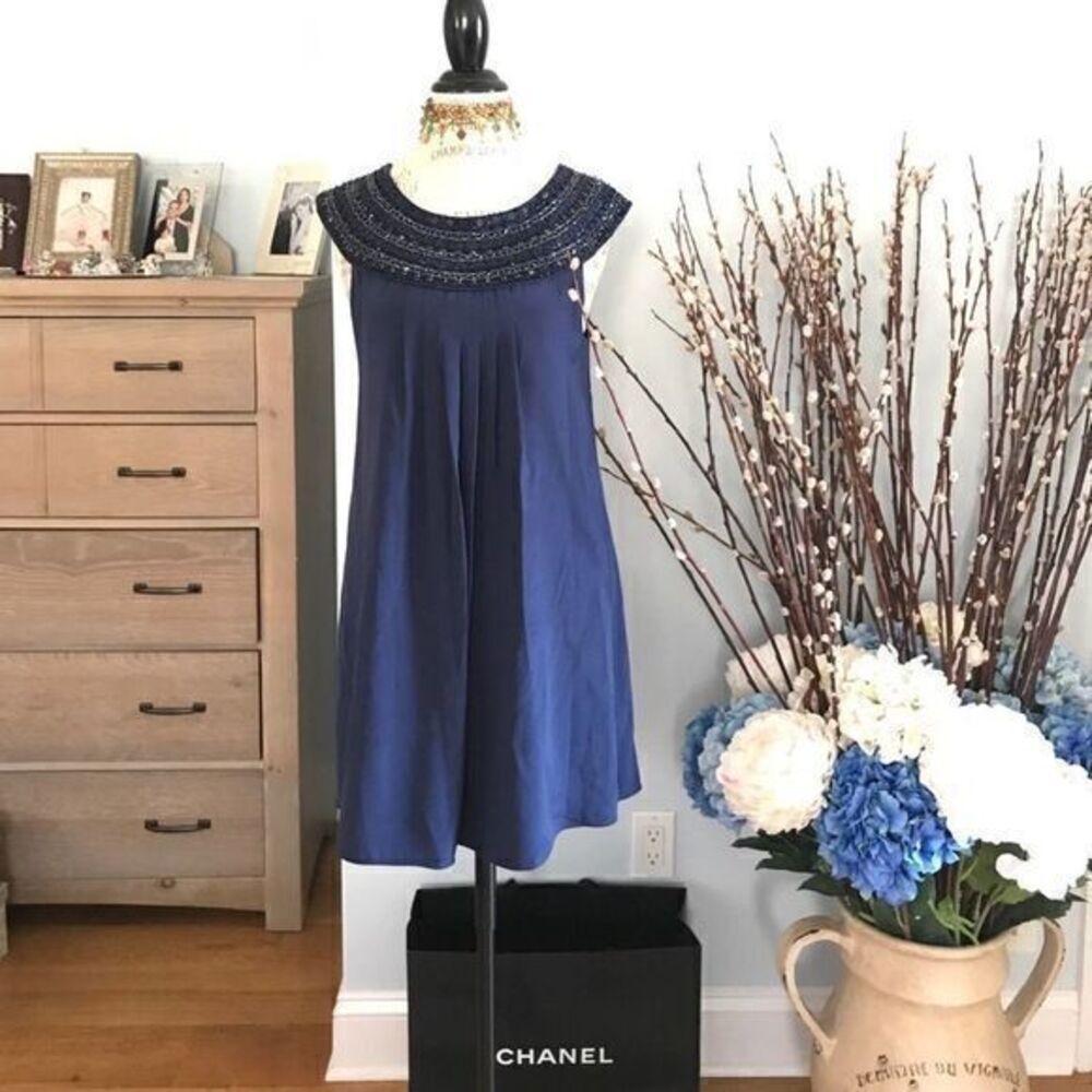 Alice + Olivia Mini Dress W/ cleopatra collar